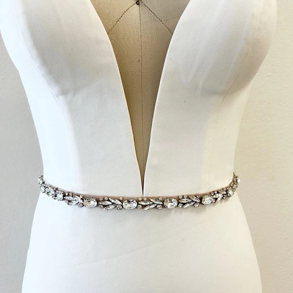 Erin Cole Design Accessories, Convertible Crystal Headband, Belt NWT